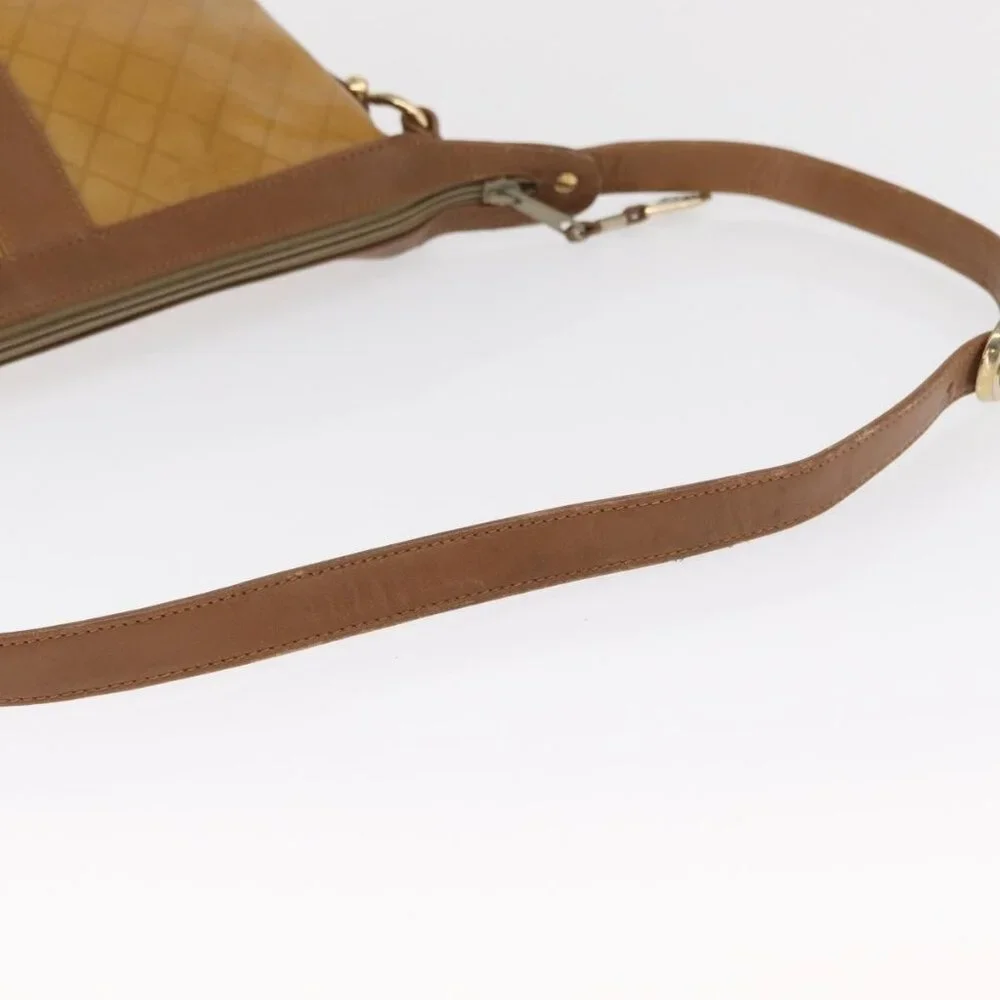 Authentic GIVENCHY Shoulder Bag PVC Canvas Beige Gold - Picture 14 of 16